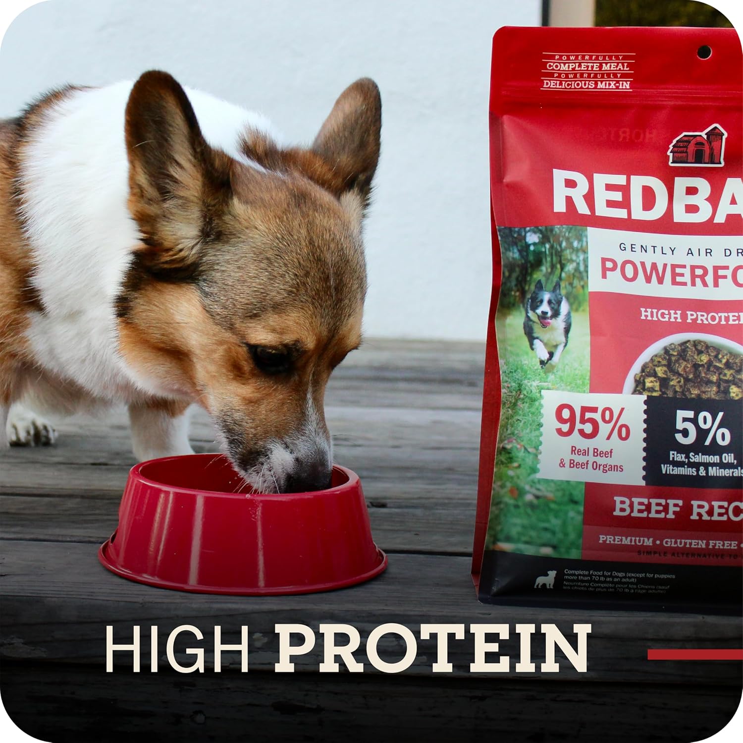 Redbarn Powerfood Air Dried Dog Food Lamb & Fish Recipe 2 lbs - High Protein Skin & Coat Support with Omega-3s Natural Premium Dry Food for Adult Dogs Made in USA - Image 6