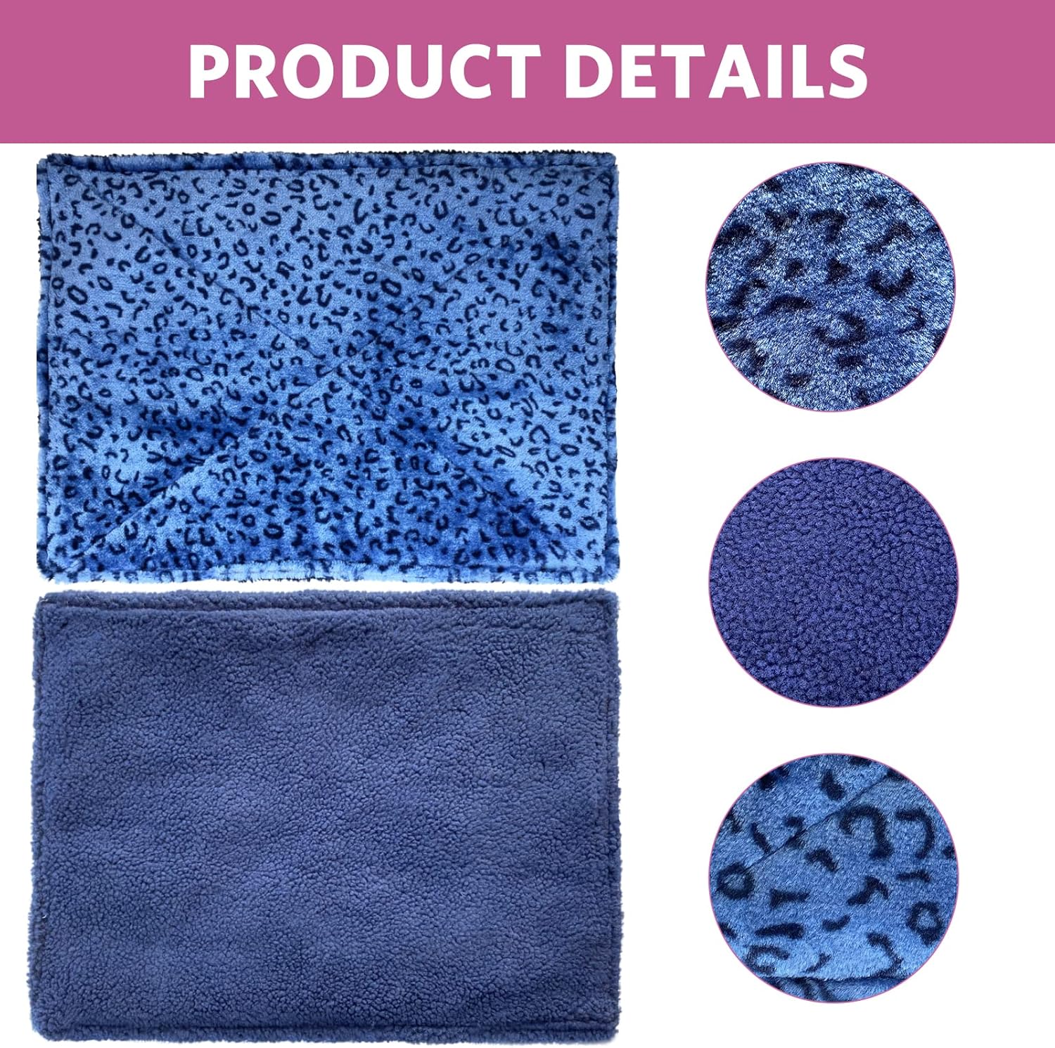 MARUNDA Self Warming Cat Bed, Super Soft Cat Dog Pet Bed, Super Soft Cat Dog Pet BedThick Fabric, Double-Sided Usable Washable, Non Electric. - Image 5