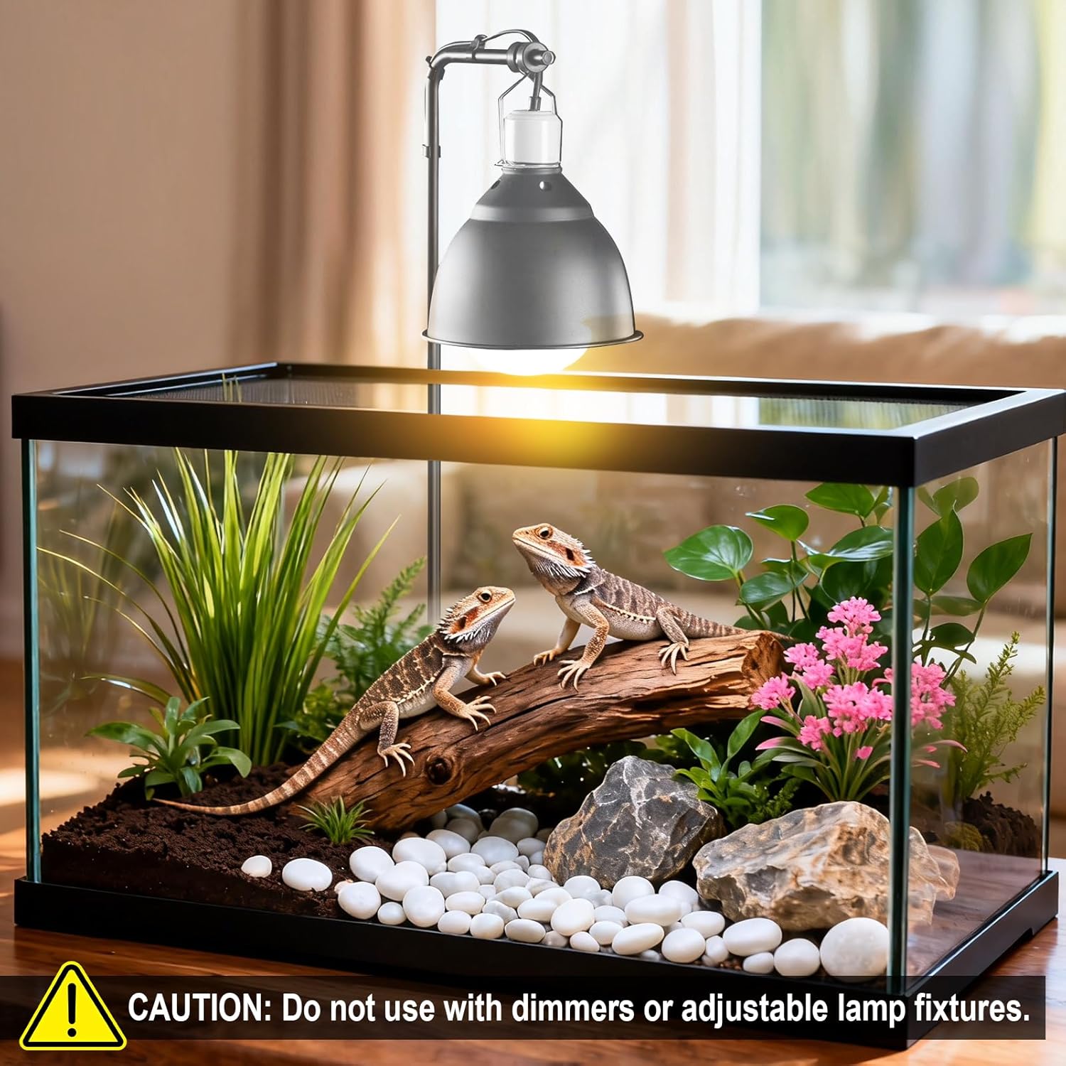 2 Pack 100W Reptile Heat Lamp Bulbs, Full Spectrum UVA/UVB Reptile Light Bulb and Basking Spot Light, UVB Light for Reptiles and Bearded Dragon, Turtle, Lizard, Snake, Amphibians - Image 5