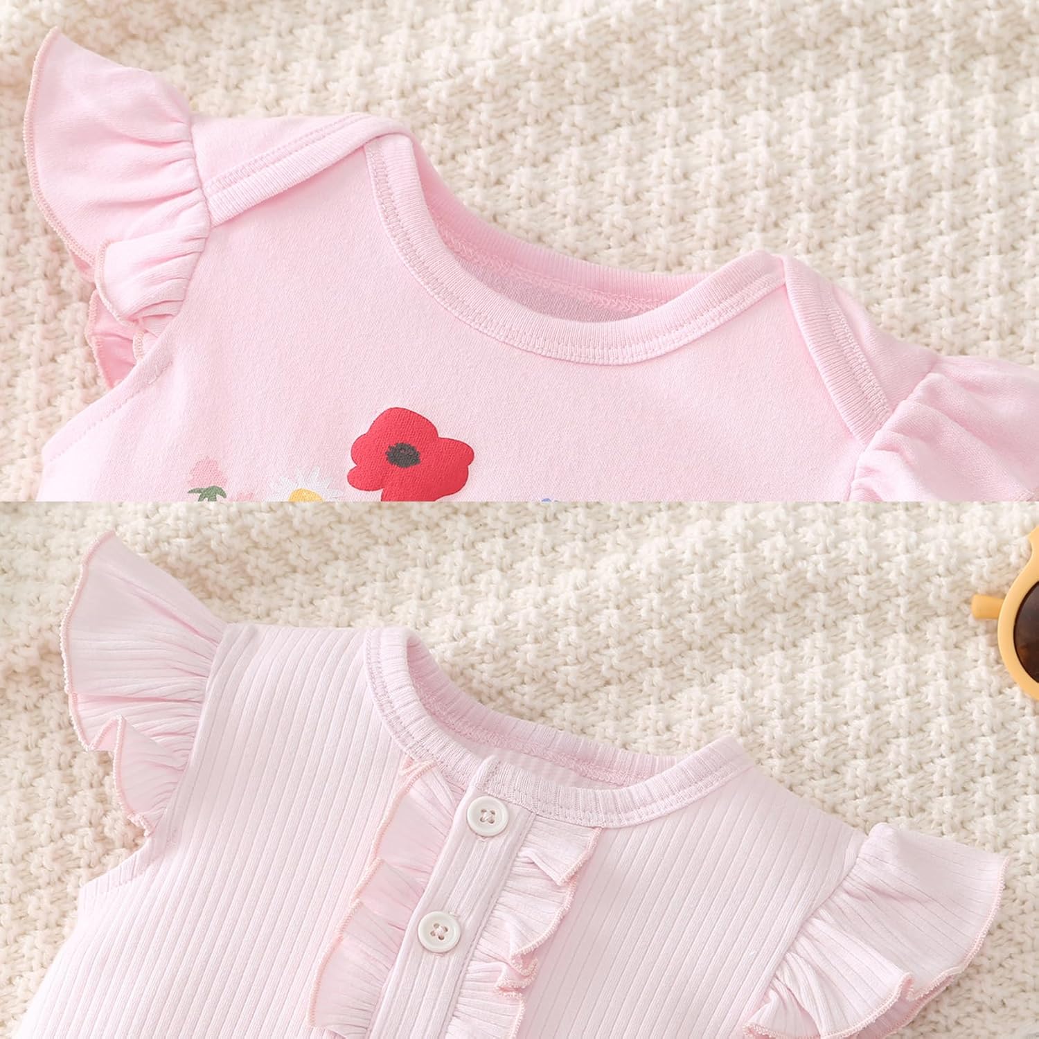 Baby Boy Rompers Short Sleeve Cotton Toddler Rompers Graphic Print Baby Clothes One-Piece Outfit - Image 5