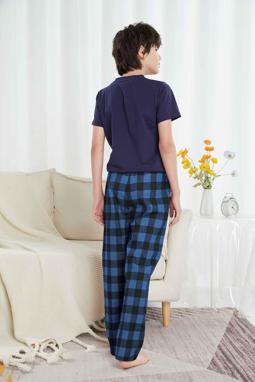 HiddenValor Big Boys Cotton Pajama Lounge Pants With Pockets - Image 5