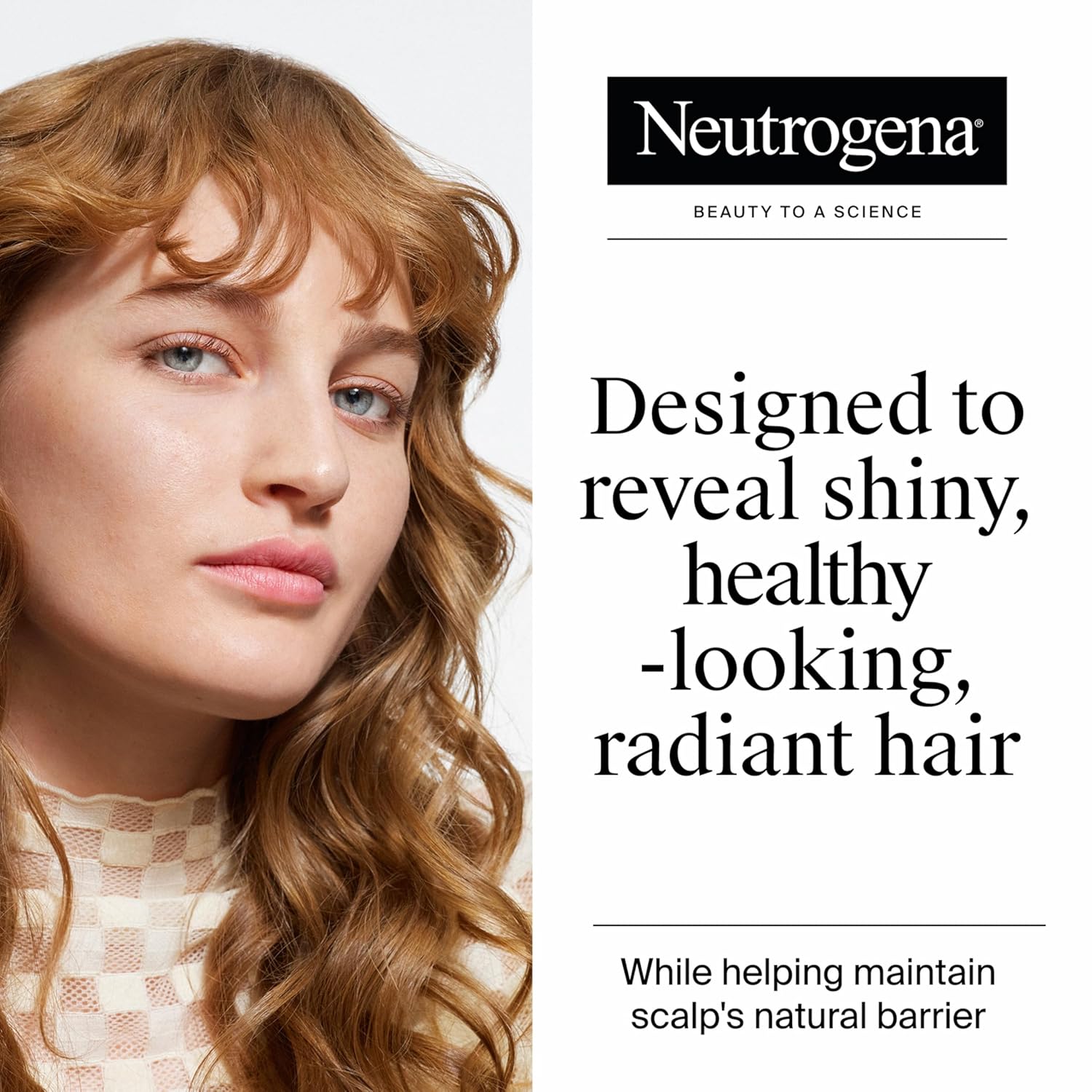 Neutrogena Exfoliating Healthy Scalp Clarifying Shampoo for Oily Hair & Scalp, Pink Grapefruit pH-Balanced Anti-Residue Formula Adds Shine, Sulfate, Paraben & Phthalate-Free, Color-Safe, 12 Fl Oz - Image 2