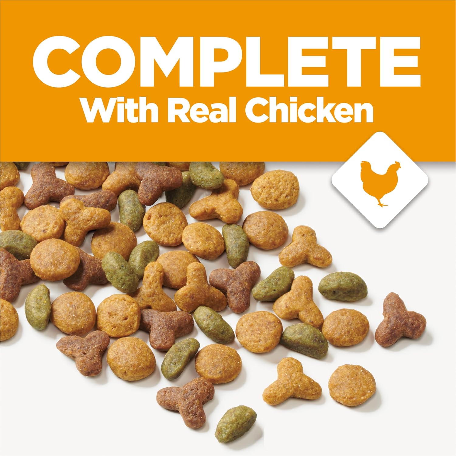 Purina Cat Chow Complete High Protein Dry Cat Food With Real Chicken - (Pack of 4) 3.15 lb. Bags - Image 3