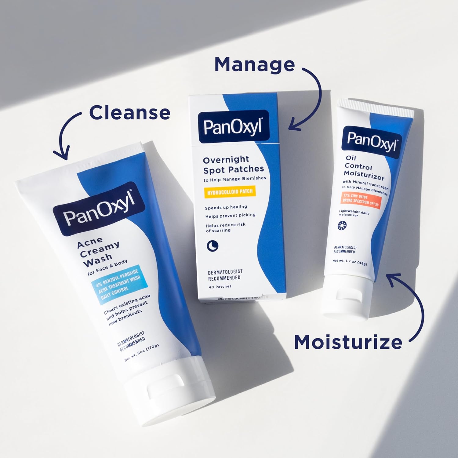 PanOxyl Antimicrobial Acne Creamy Wash, 4% Benzoyl Peroxide, 6 Ounce - Image 9