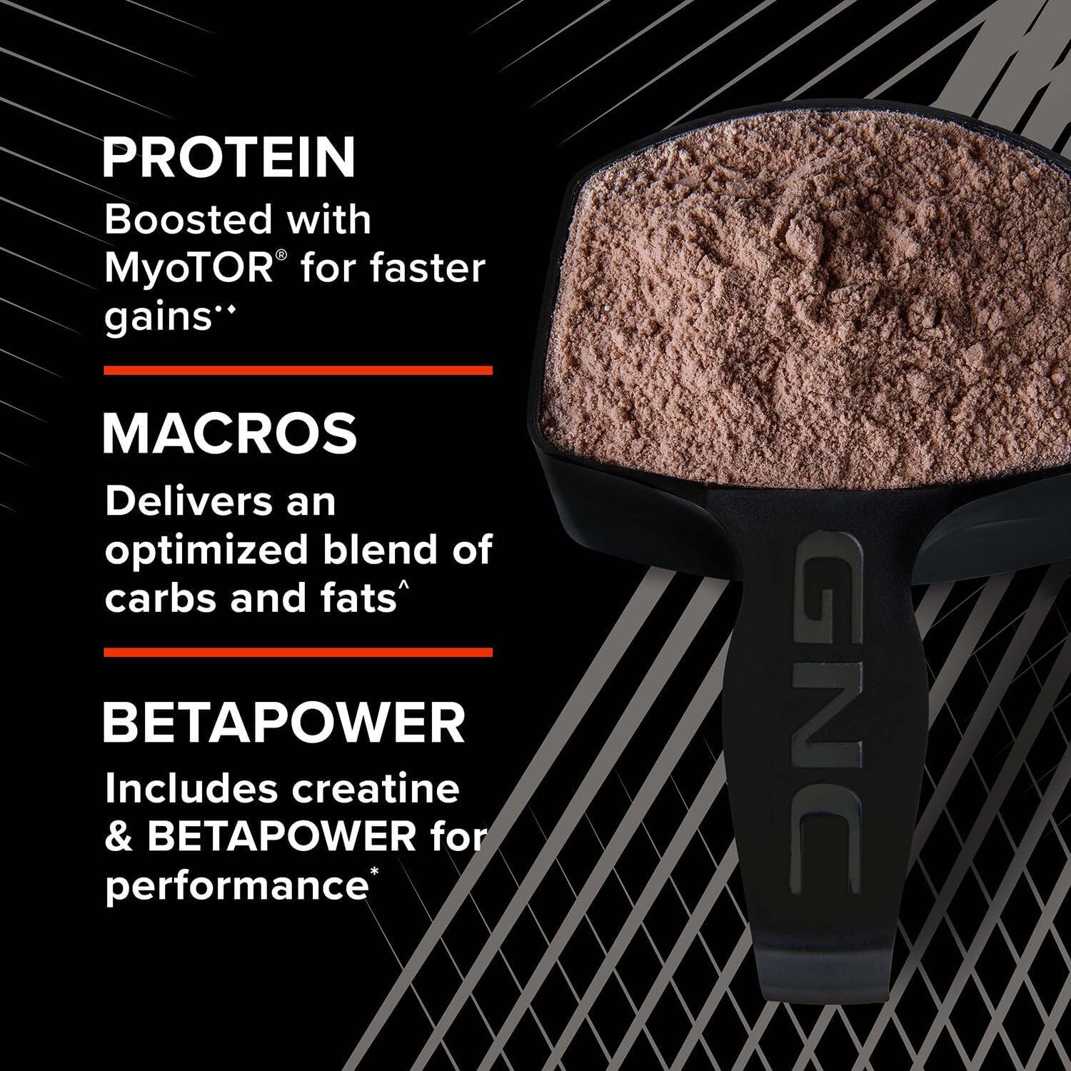 GNC AMP Mass XXX, Clinically Proven Weight Gainer Protein Powder, Improves Strength and Size, 780 Calories, 50g Protein, Micronized Amino Acids, Creatine, Betaine, Vanilla, 13 Servings, 6 Pounds - Image 6
