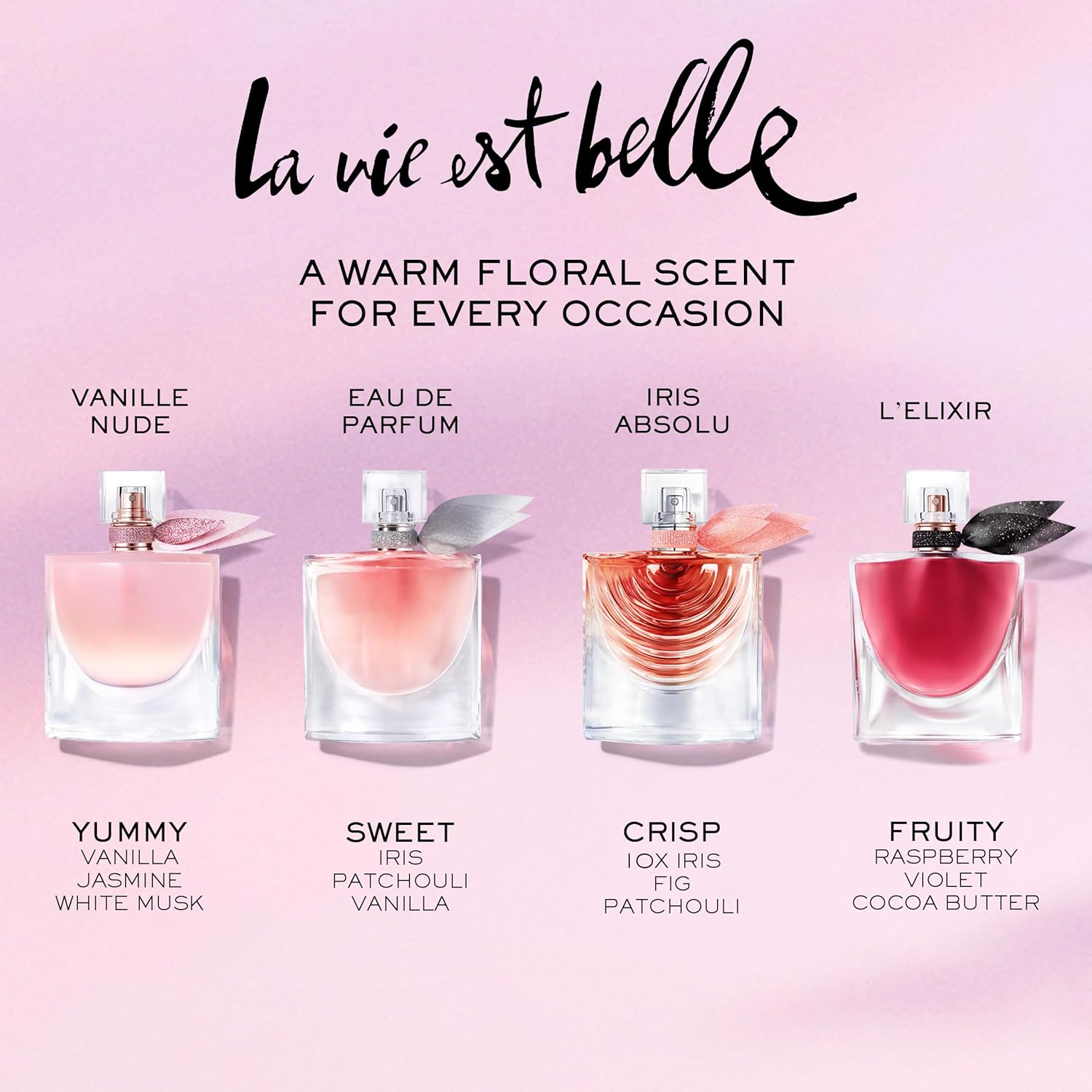 Lancôme La Vie Est Belle Gift Set - Full-Size Refillable La vie est belle Eau De Parfum Spray 1.7 fl. oz, Purse Spray 0.34 fl. Oz, Body Lotion 1.6 fl. oz.- Limited Edition Gift Set for Women - Image 7