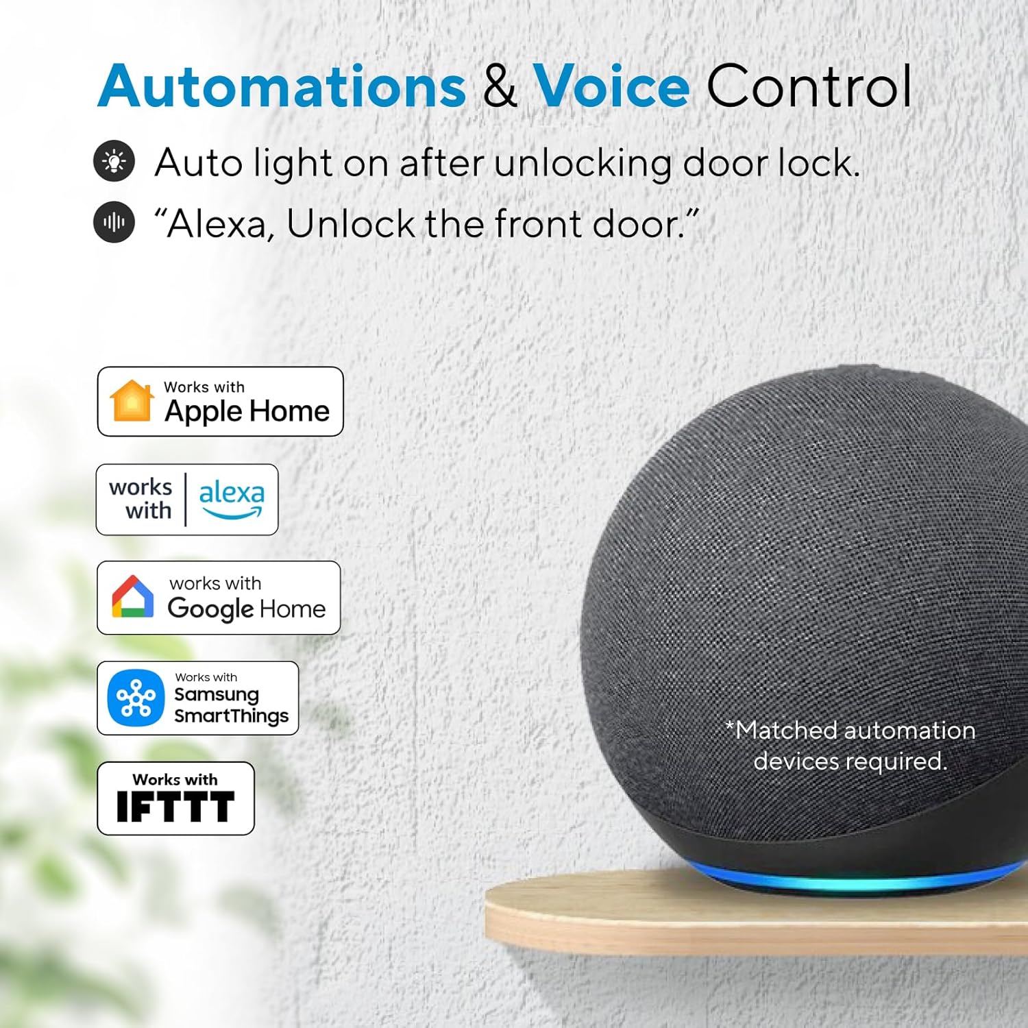 ULTRALOQ Bolt SE Smart Lock, Built-in Wi-Fi, Matter Over Thread, Works with Apple Home, Alexa, Google, 7-in-1 Keyless Entry Deadbolt with Fingerprint ID, App, Keypad, Remote Control, 18 Months Battery - Image 7