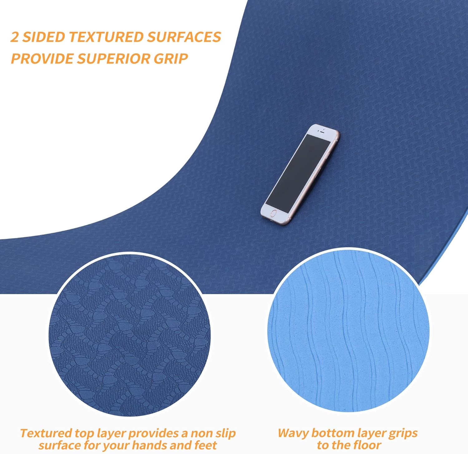 Yoga Starter Kit - 11-Piece Set with Yoga Blocks, Strap, Ball, Mat, Carrying Strap, Net Bag, Cooling Towel - Image 5