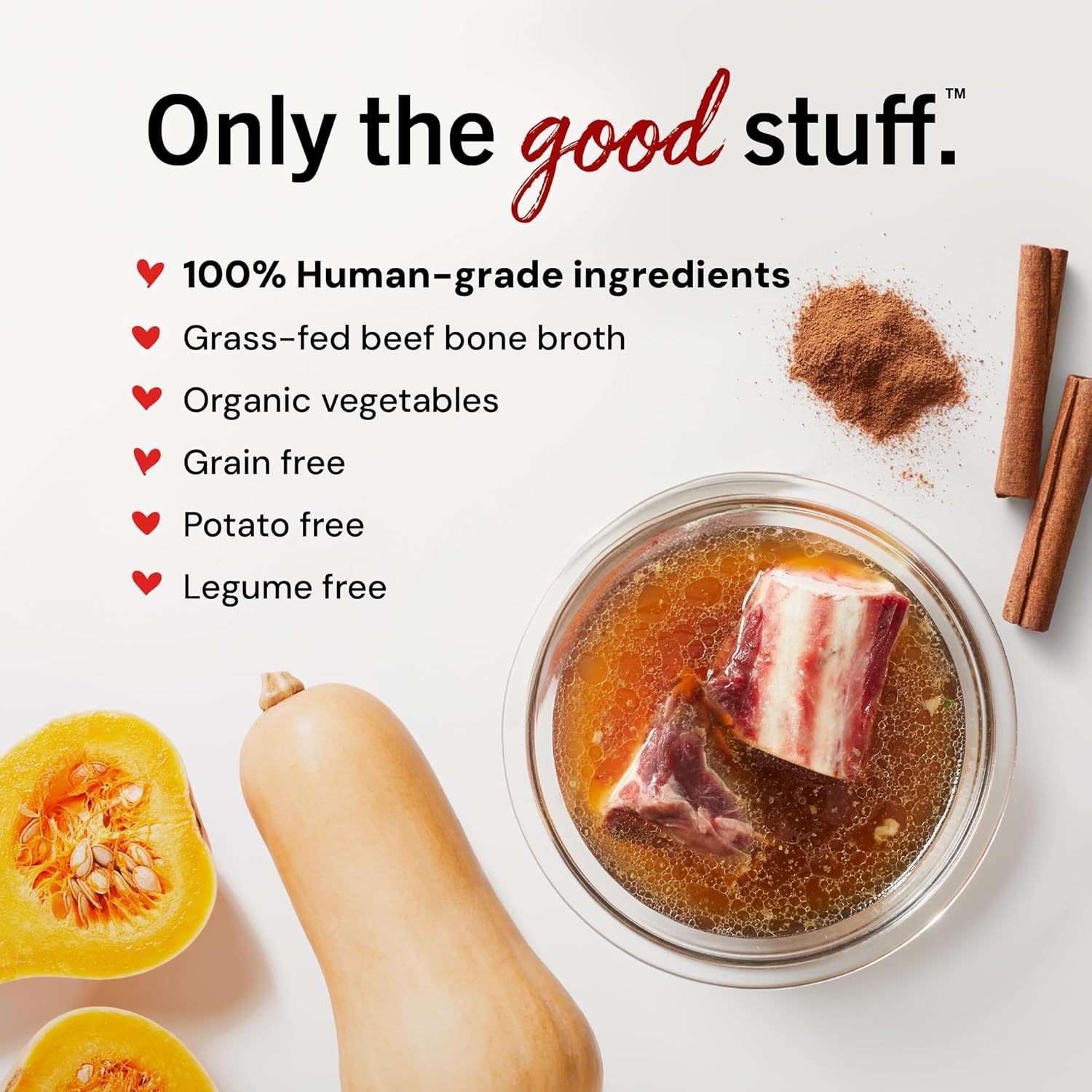 Stella & Chewy's Human-Grade Grass-Fed Beef Bone Broth for Dogs - Joint & Gut Health Liquid Food Topper with Collagen & Turmeric, 16 Fl Oz Resealable Pouch - Image 4