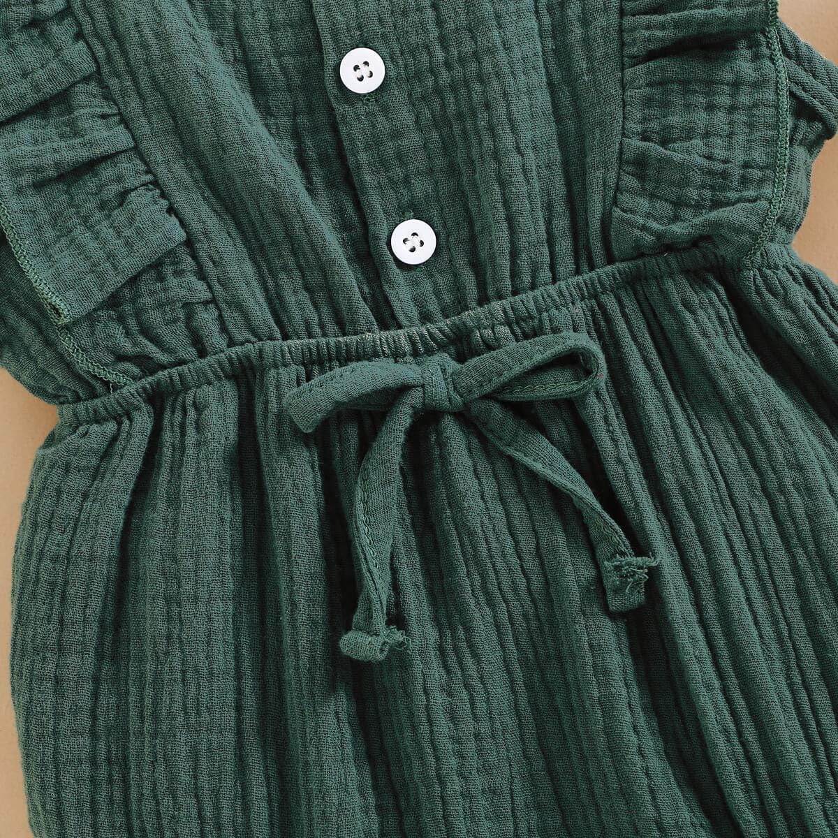 Renotemy Newborn Infant Baby Girl Clothes Rompers Summer Jumpsuits Short Sleeve Romper Infant Baby Clothes Girl - Image 5