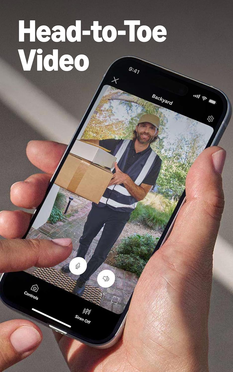 Ring Battery Doorbell, Home or business security with Head-to-Toe video, Live View with Two-Way Talk, and Motion Detection & Alerts, Satin Nickel - Image 3