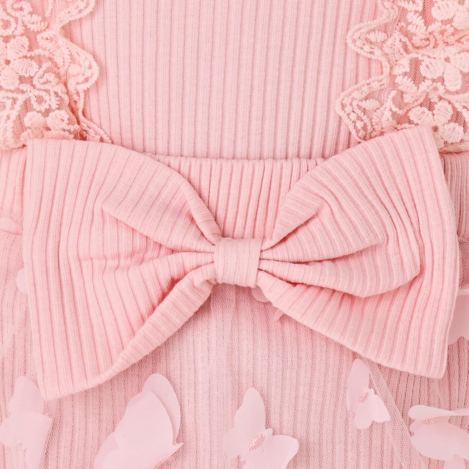 Baby Girl Summer Clothes Cute Newborn Girl Outfits Sleeveless Lace One Piece Romper + Headband 2pcs Set 0-12 Months - Image 6