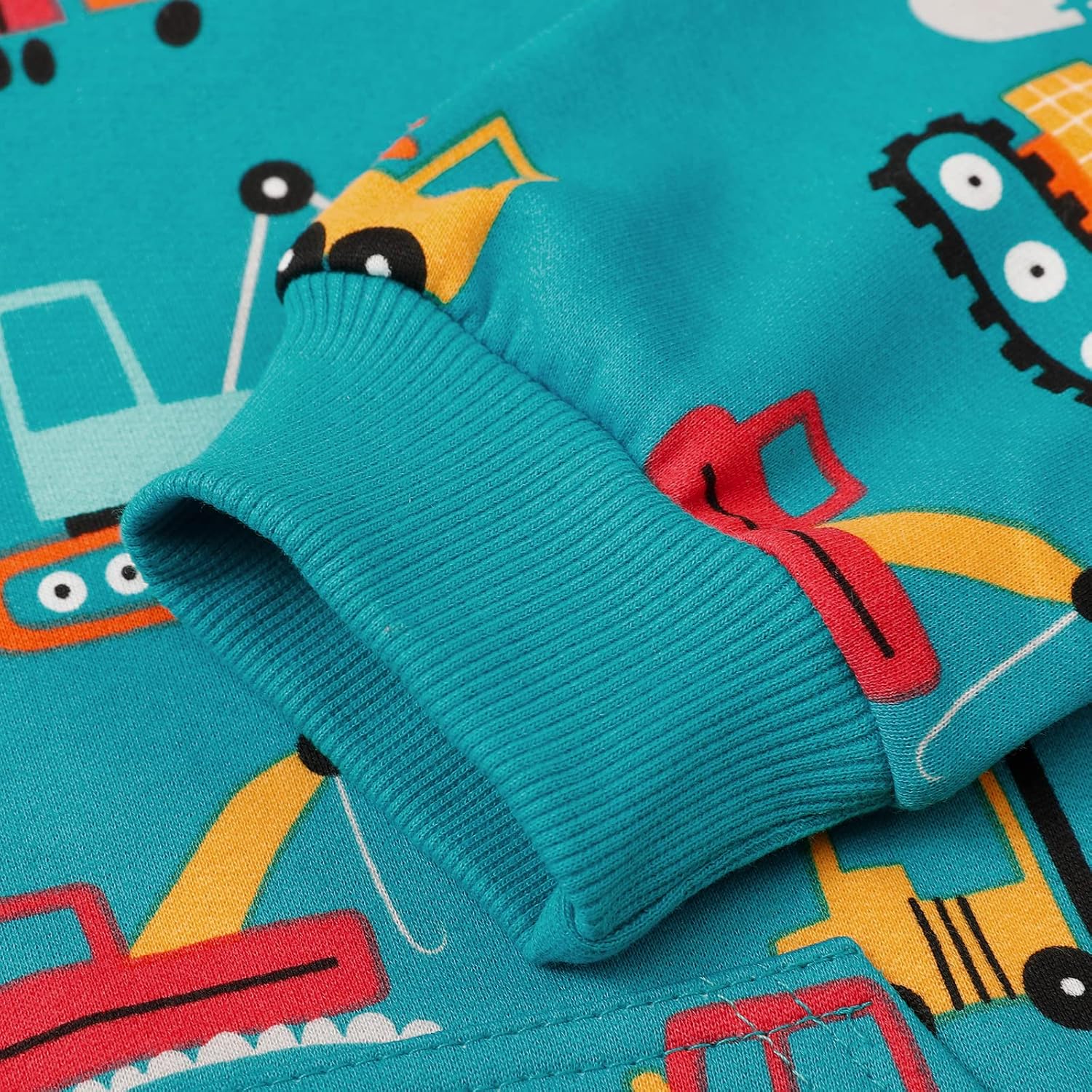 Toddler Boy Hoodie Cartoon Graphic Fall Clothes Kids Cute Sweatshirts With Kangaroo Pocket 2-8T - Image 7