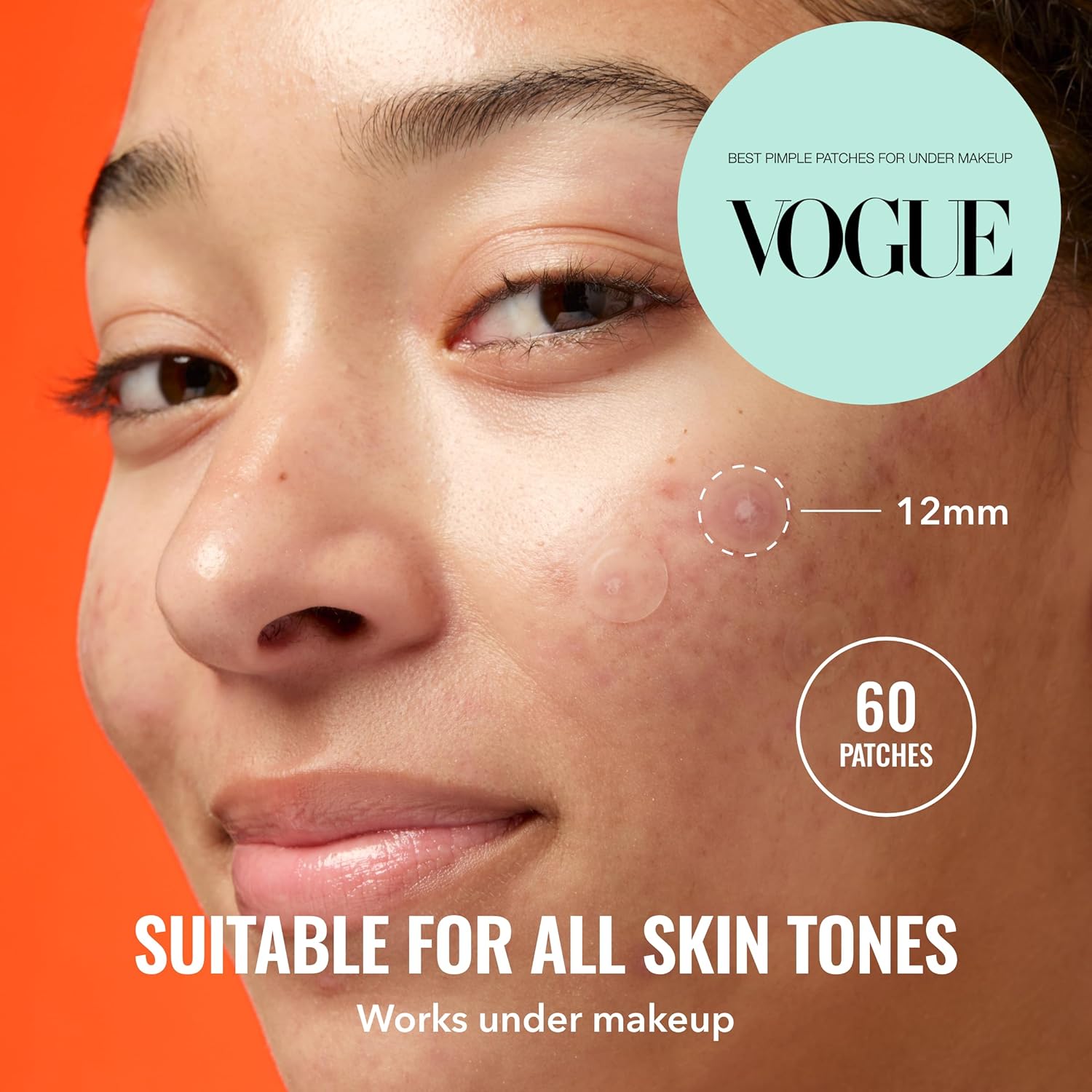 Good Molecules Pimple Patches for Face, 60 Pack – Ultra-Thin Hydrocolloid Acne & Zit Patches, Invisible Under Makeup, Clinically Tested Acne Spot Treatment - Image 2