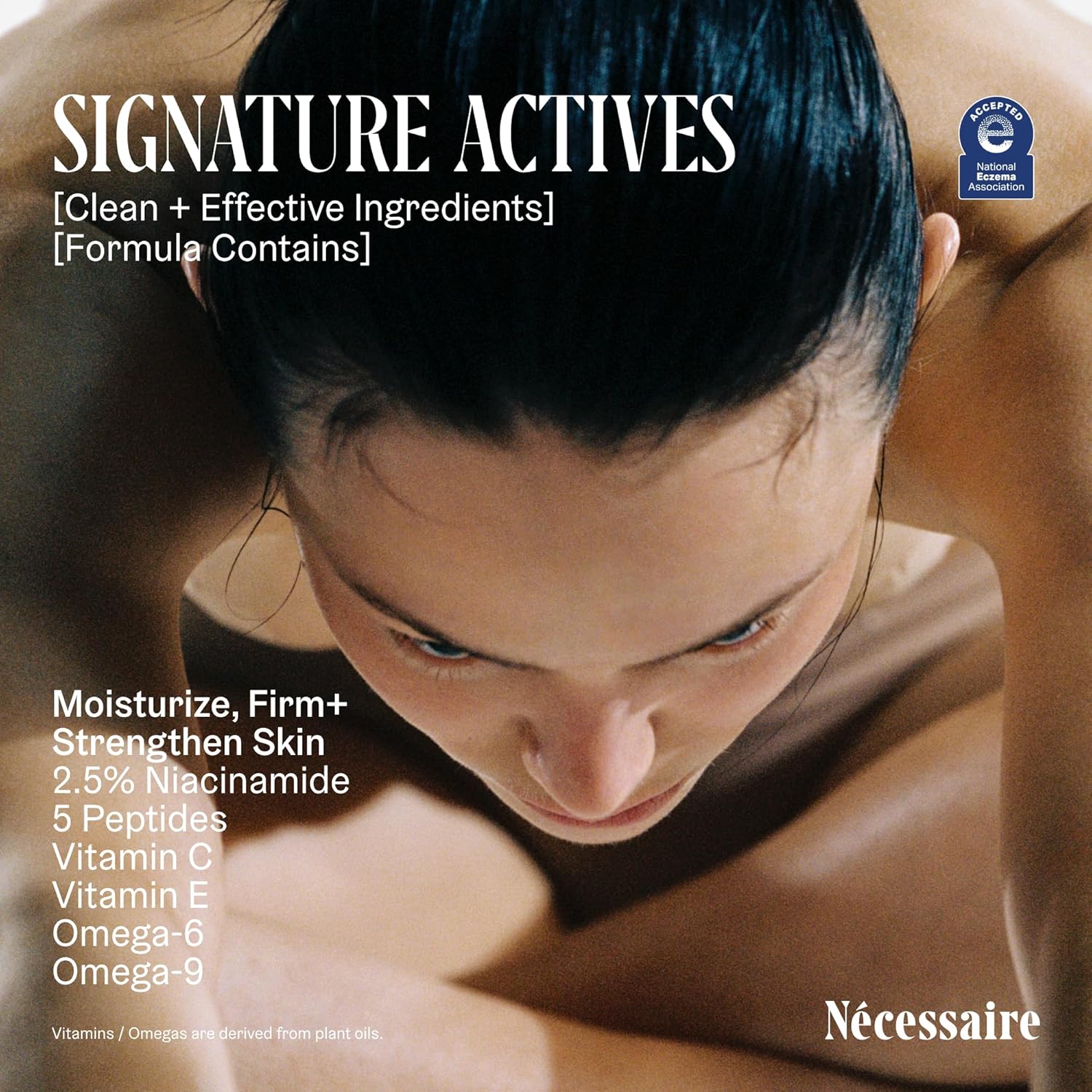 Nécessaire The Body Lotion - Fragrance-Free - Multi-Peptide Moisturizer - Firming Body Lotion for Women + Men. 2.5% Niacinamide. Non-Comedogenic + Hypoallergenic for Sensitive Skin – 450ml/15.2 fl oz - Image 5