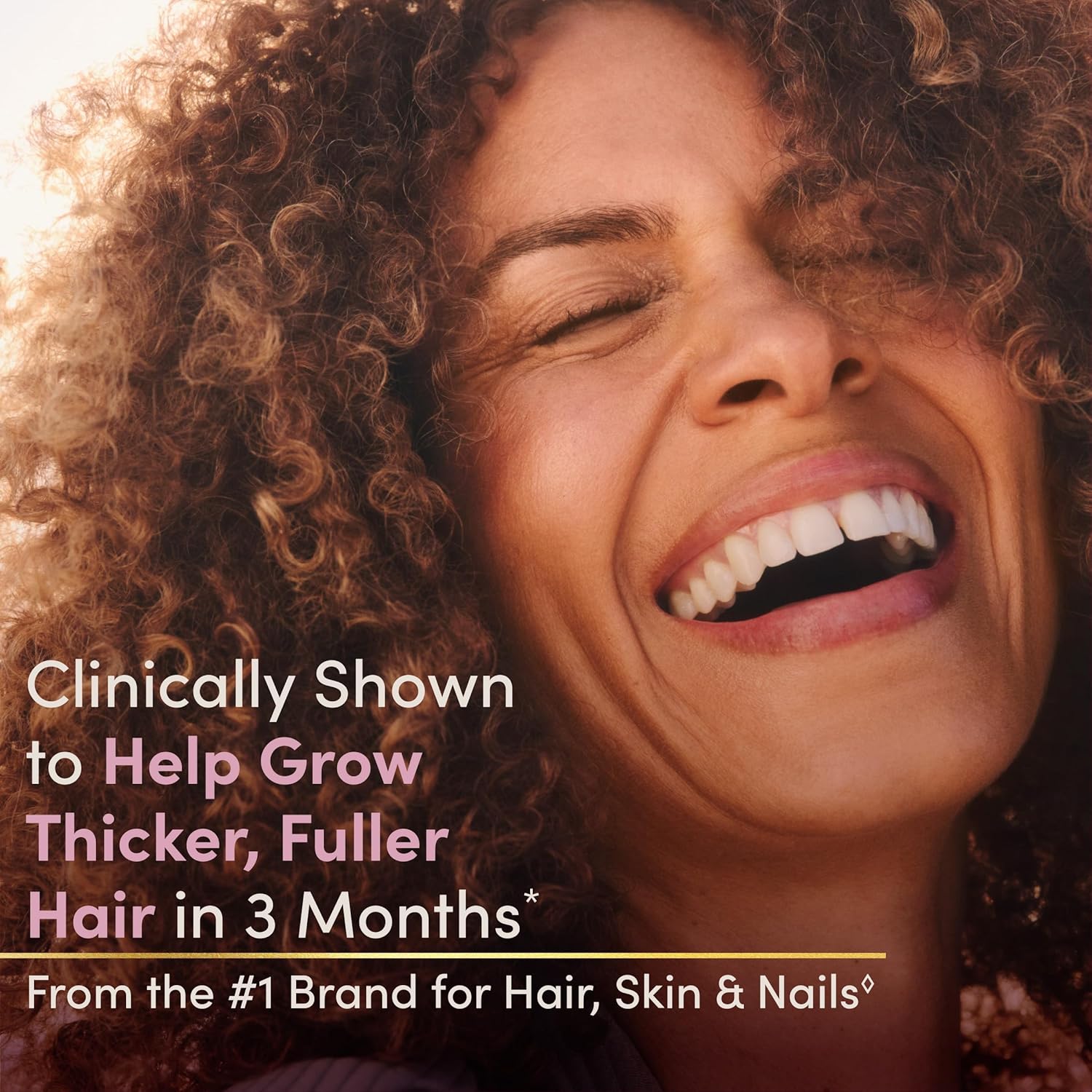 Nature's Bounty Optimal Solutions Hair Growth Supplement with Biotin, Hair Growth Vitamins with Biotin Silicon & Arginine, 1 Per Day, 30 Capsules, One Month Supply - Image 2