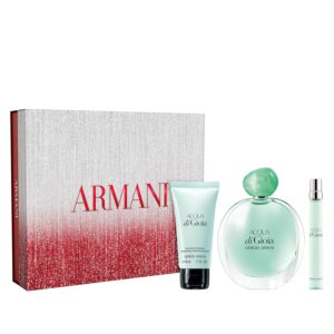 Armani Beauty – Acqua di Gioia – Eau de Parfum – Floral Fruity Fragance for Women – Primofiore Lemon, Water Jasmin, Cedarwood Notes