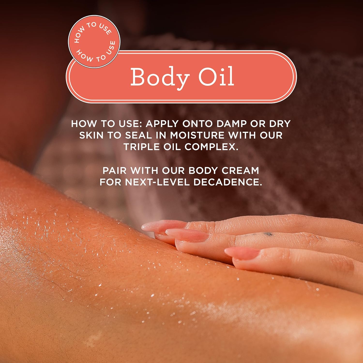 MIX:BAR Vanilla Bourbon Glowy Body Oil for Women, Soothe, Soften & Smooth Dry Skin, with Jojoba & Avocado Oil, Paraben Free, Vegan, 4oz - Image 12