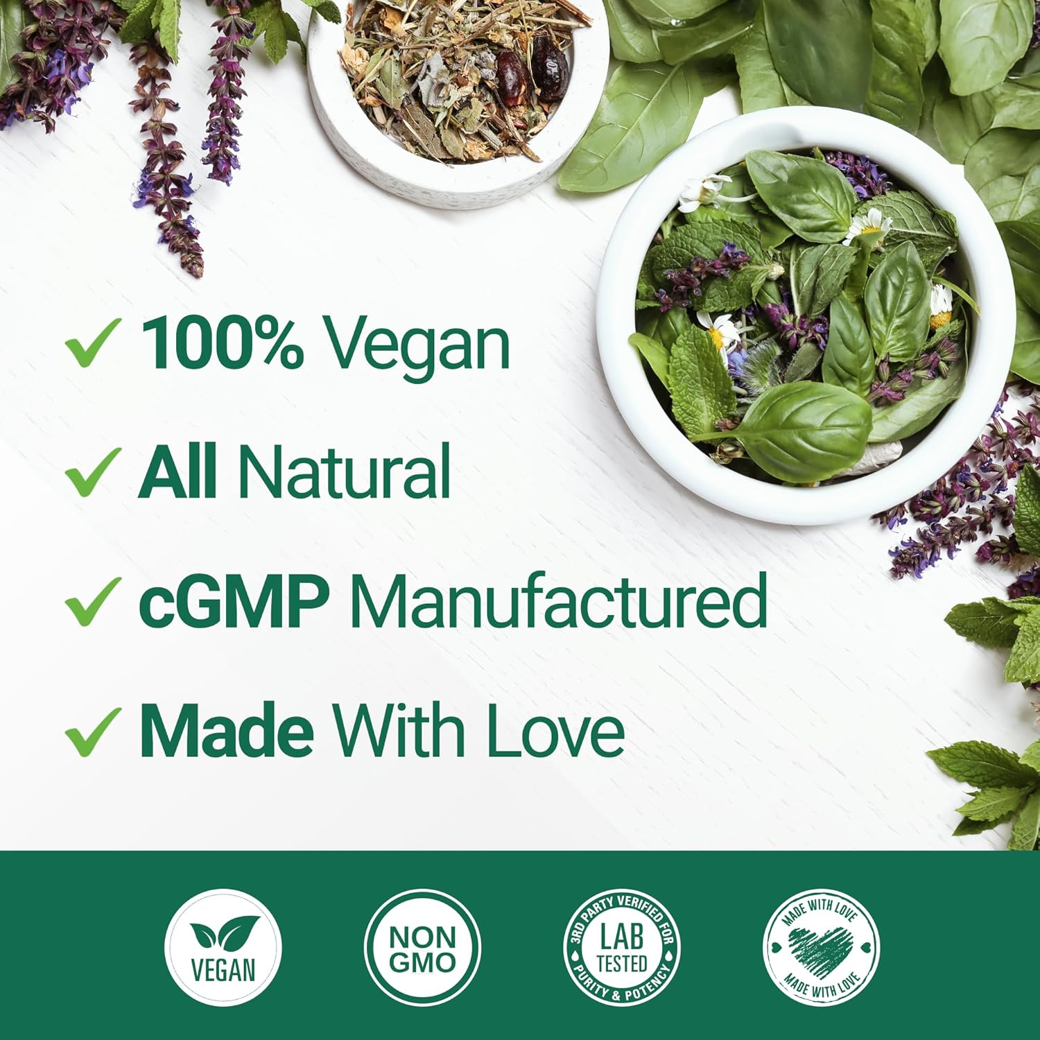 Nested Naturals Luna Sleep Aid - Non-Habit Forming Natural Sleeping Pills for Adults with Naturally Sourced Ingredients - Valerian Root, Melatonin, Chamomile, Lemon Balm, & More - 60 Vegan Capsules - Image 5