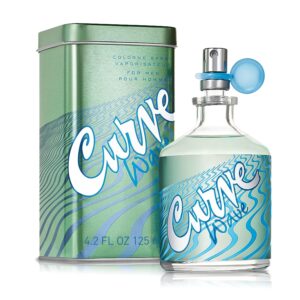 Curve Wave Men’s Cologne Fragrance Spray, Casual Day or Night Scent, 4.2 fl oz