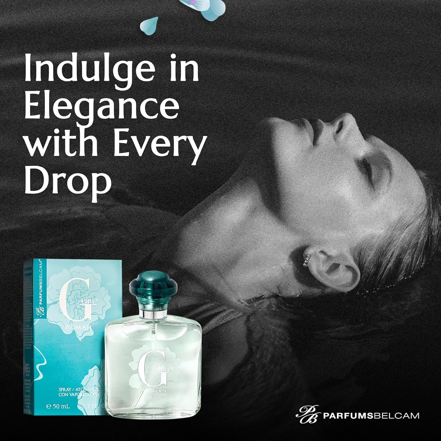 PB ParfumsBelcam G eàu Woman Eau De Parfum Spray for Women – 50 mL Affordable Long Lasting Perfume with Fresh Aquatic Fragrance & Chic Citrus Scent, Made with Premium Oils for Day & Night Use - Image 6