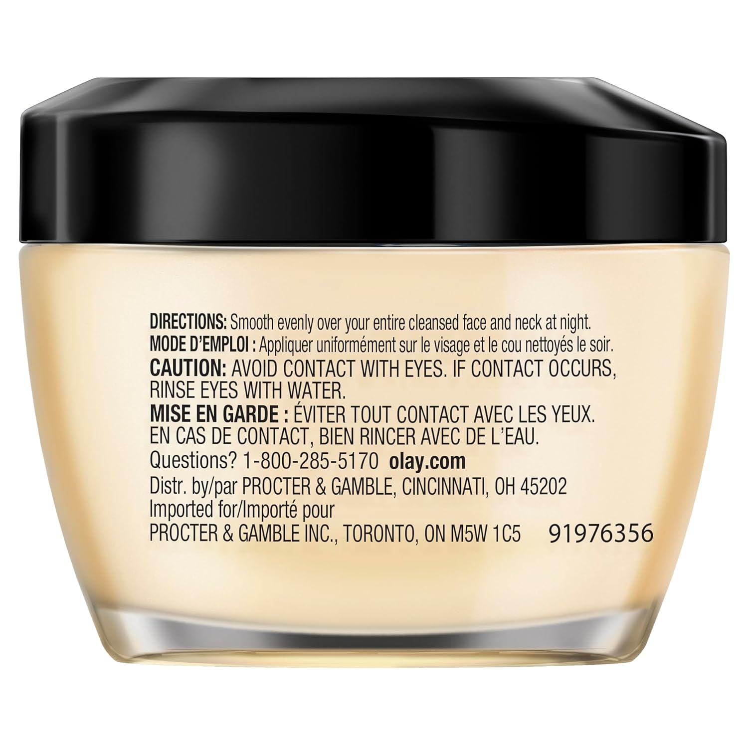 Olay Total Effects Night Firming Cream Face Moisturizer, 1.7 oz - Image 8