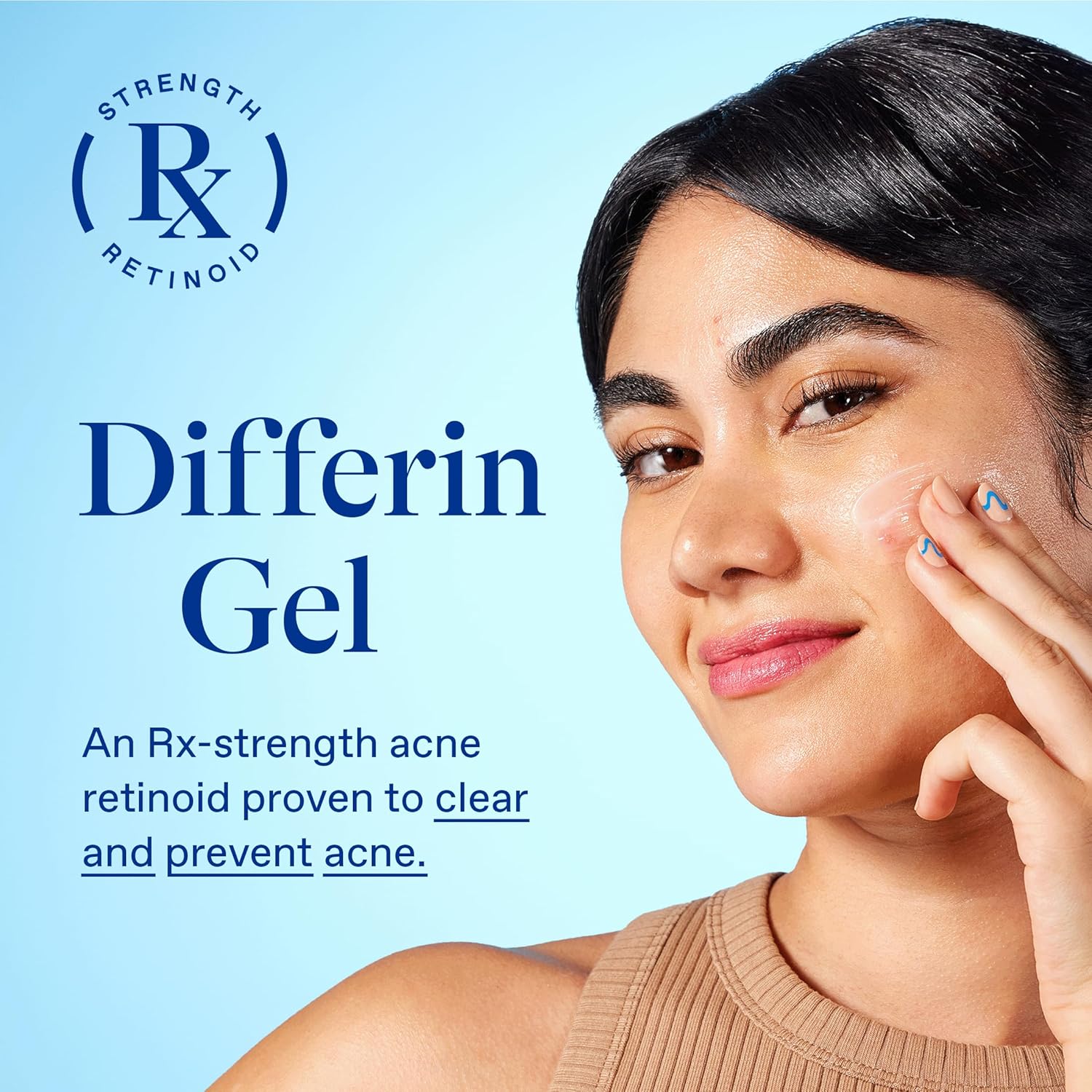 Differin Acne Treatment Gel, 30 Day Supply, Retinoid Treatment for Face with 0.1% Adapalene, Gentle Skin Care for Acne Prone Sensitive Skin, 15g Pump (Packaging May Vary) - Image 4