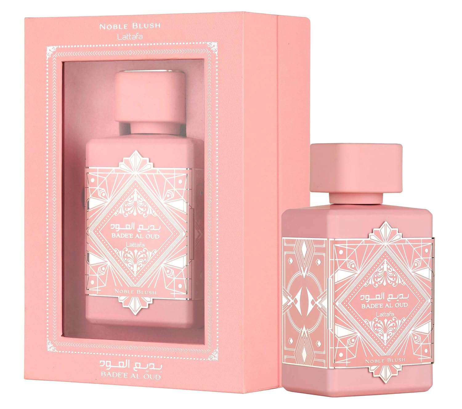 Lattafa Bade'e Al Oud Noble Blush for Unisex Eau de parfum Spray, 3.4 Ounce / 100 Ml - Image 3