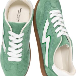 Project Cloud Fashion Sneakers for Women 2026 – Lace-Up Shoes Trendy Women Sneakers with Memory Foam Insole Women’s Fashion Sneakers Non-Slip Womens Shoes (Irita)
