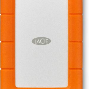 LaCie Rugged Mini, 2TB, 2.5″, Portable External Hard Drive, for PC Mac iPad and iPhone, Data Rescue Service (LAC9000298)