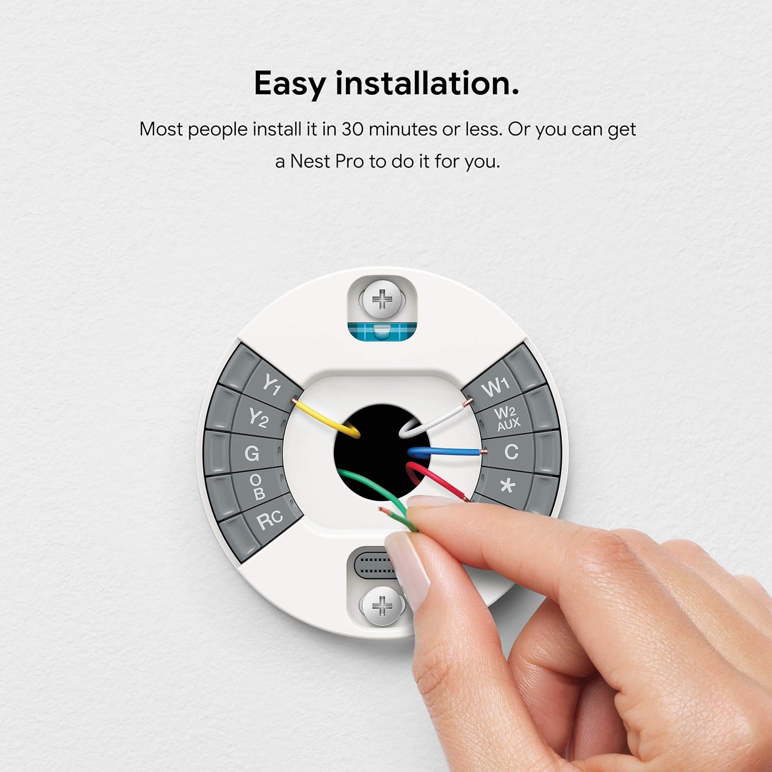 Nest Smart Learning Wi-Fi Programmable Thermostat, 3rd Gen, Mirror Black - Image 6