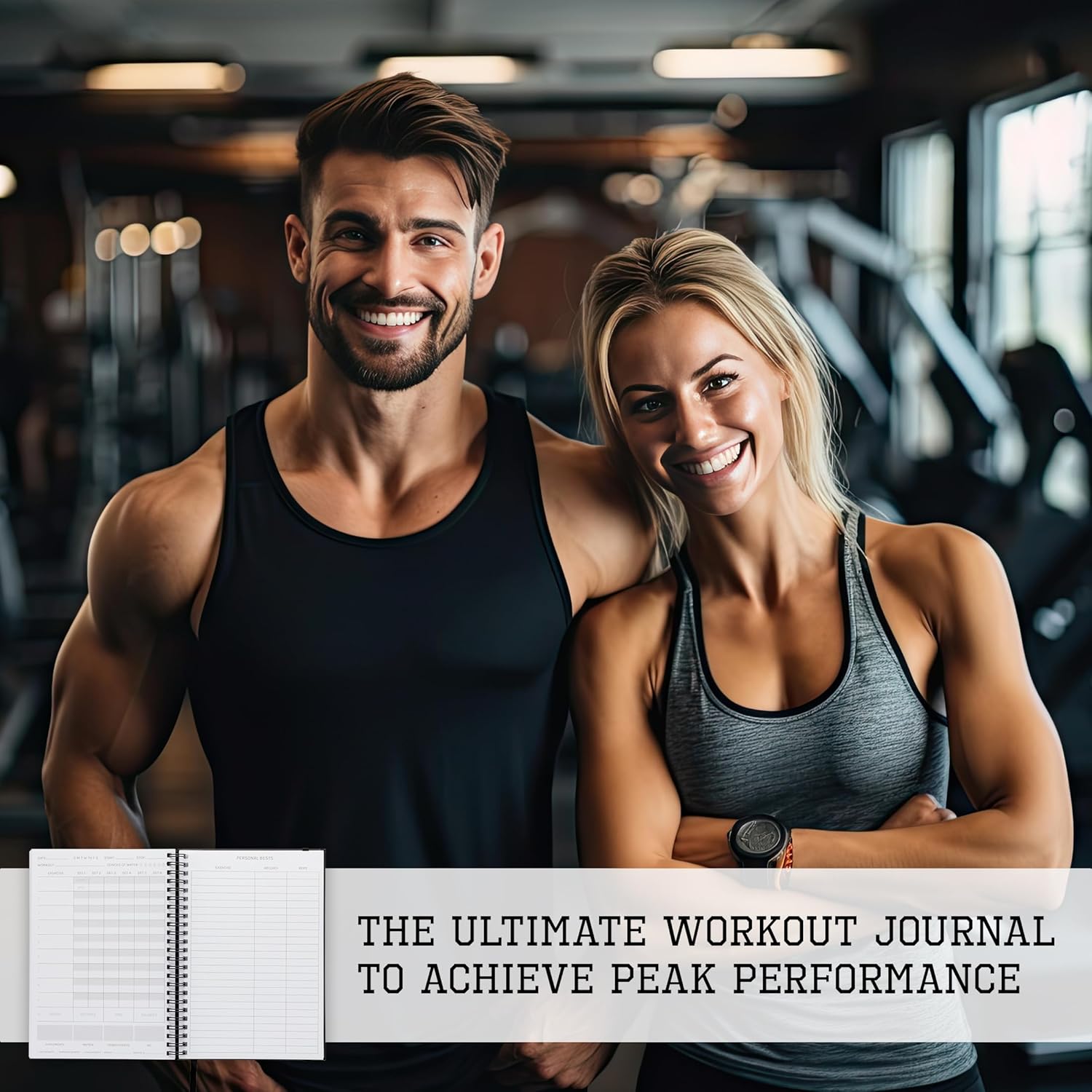 ZICOTO Ultimate Workout Journal - Complete Fitness Training Planner for Men and Women - Track PRs, Build Muscle & Dominate Your Workouts - Essential Gym Gear Accessories for Serious Weight Lifters - Image 6