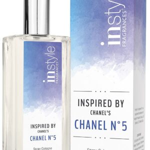 Instyle Fragrances, Inspired by Chanel’s Chanel No. 5, Women’s Eau de Toilette, CLEAN, Vegan, Paraben-Free, Never Tested on Animals, 3.4 Fluid Ounces