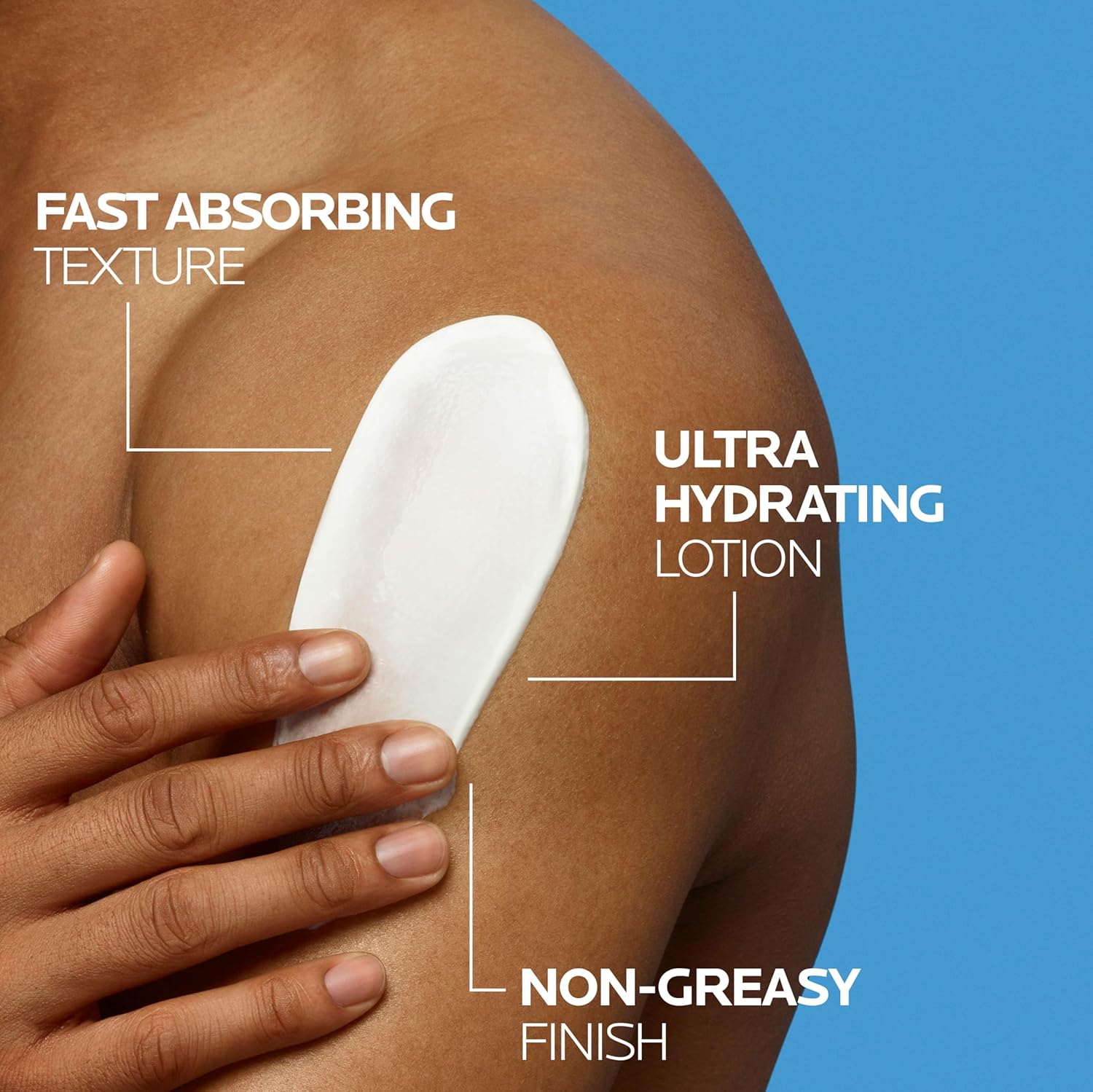 La Roche-Posay Lipikar Urea 10% Roughness Smoothing Lotion, Body Lotion For Dry Skin With 10% Urea + Shea Butter + Allantoin, Rough And Bumpy Skin Lotion, Softens & Smooths Skin With 1 Application - Image 3
