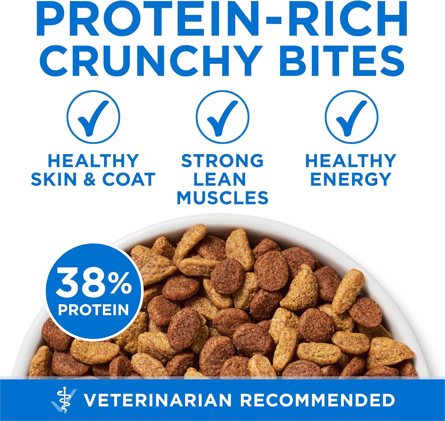 Purina ONE Plus High Protein Cat Food Dry Salmon and Ocean Whitefish Cat Skin and Coat Health Formula - 3.5 lb. Bag - Image 6
