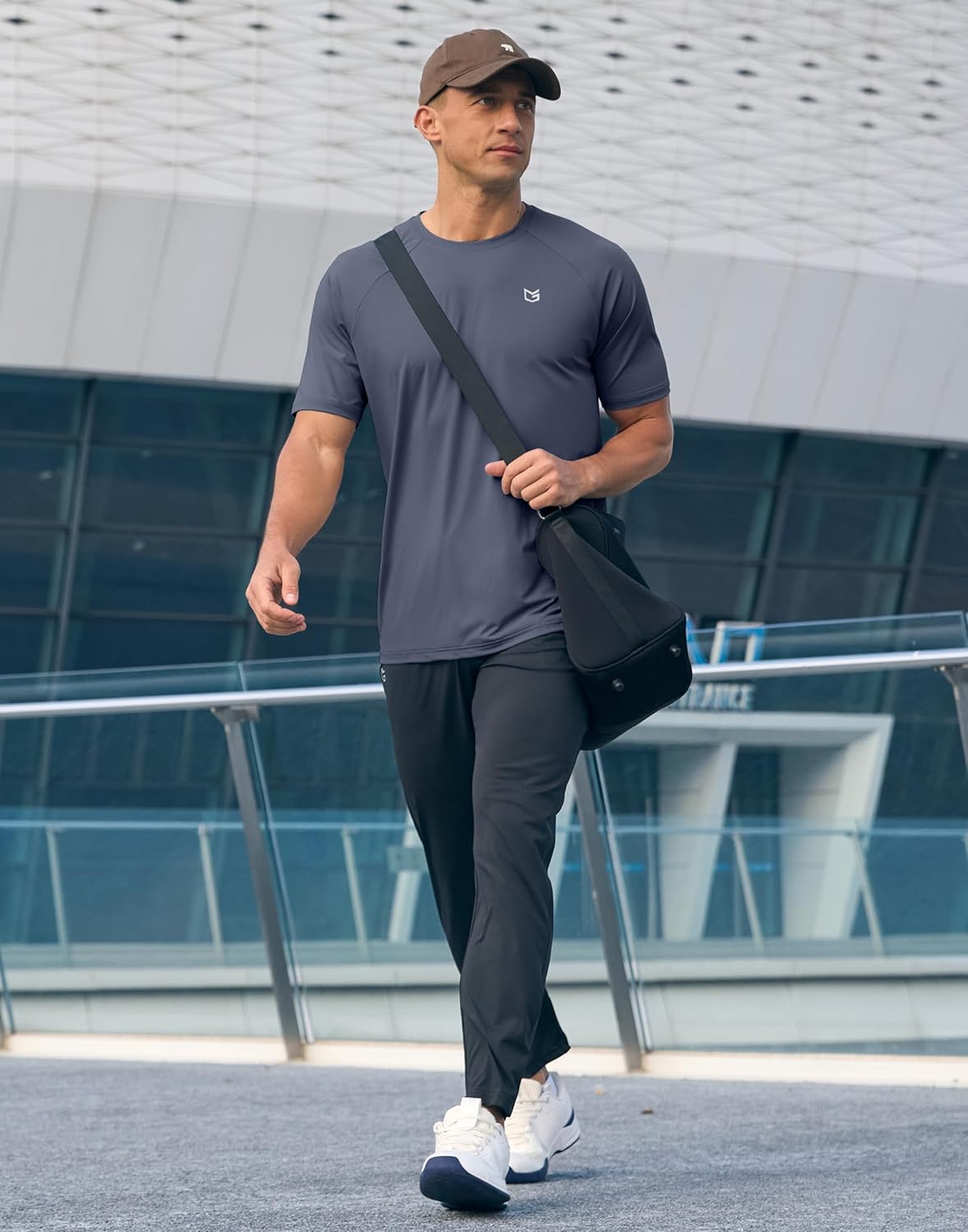 G Gradual Men's Athletic Workout T-Shirts Moisture Wicking Cooling Running Shirts Short Sleeve Performance Tee for Gym Tennis - Image 3