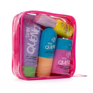 W7 Skin Quench Full Size Skincare Set – Hydrating Skincare Bundle with Aloe Vera & Ceramides – Complete & Long-Lasting Moisturizing At-Home Routine – Travel Friendly