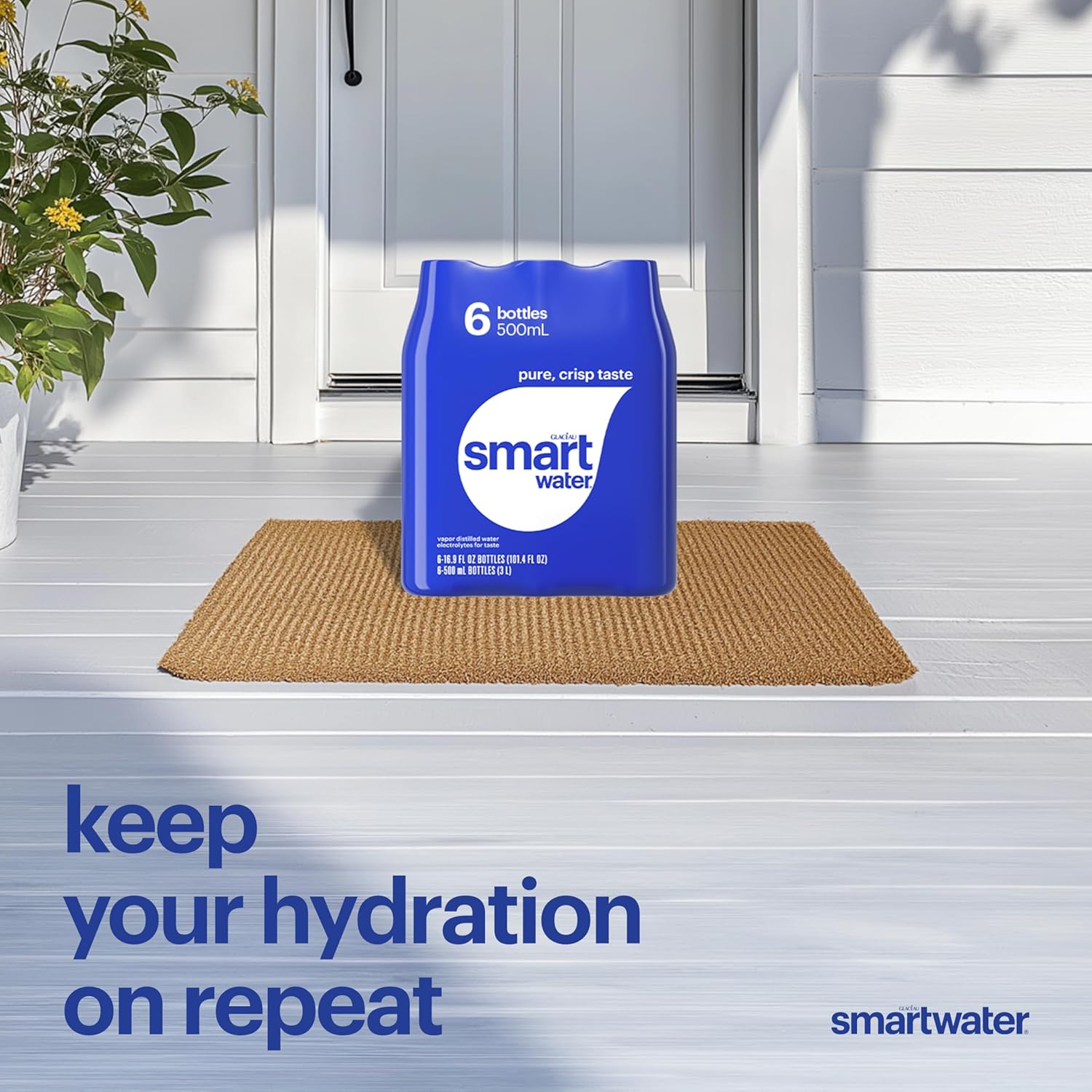 Smartwater vapor distilled premium water , 16.9 Fl Oz (pack of 6) - Image 7