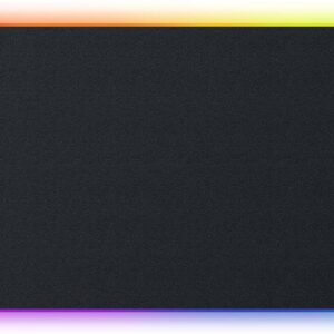 Razer Strider Chroma Hybrid Gaming Mouse Mat with Razer Chroma RGB: Hybrid Soft/Hard Mat – 19 Razer Chroma RGB Lighting Zones – Warp and Water-Resistant – Anti-Slip Base – Seamless Edges XXLarge