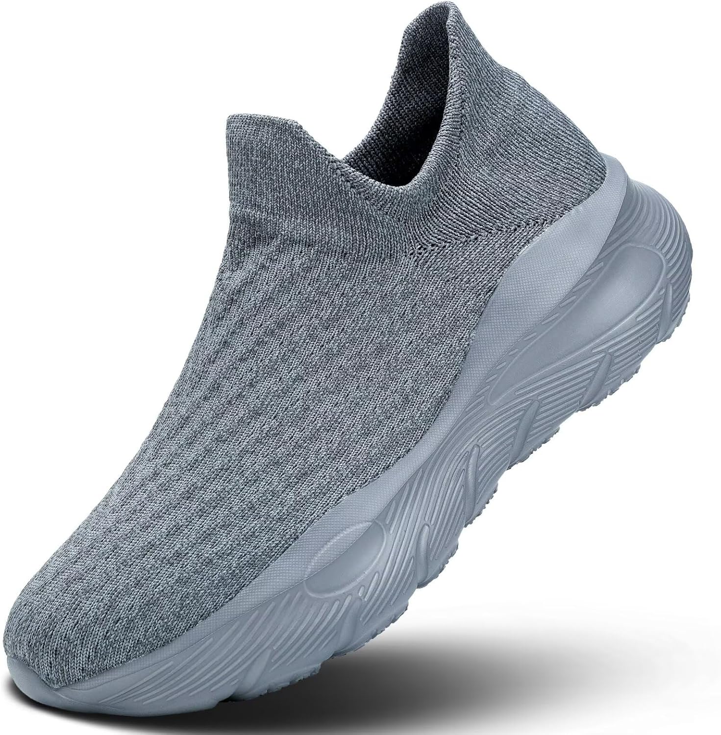 Men's Slip On Walking Shoes Running Comfortable Tennis Breathable Lightweight Non Slip Athletic Gym Workout Casual Fashion Sneaker