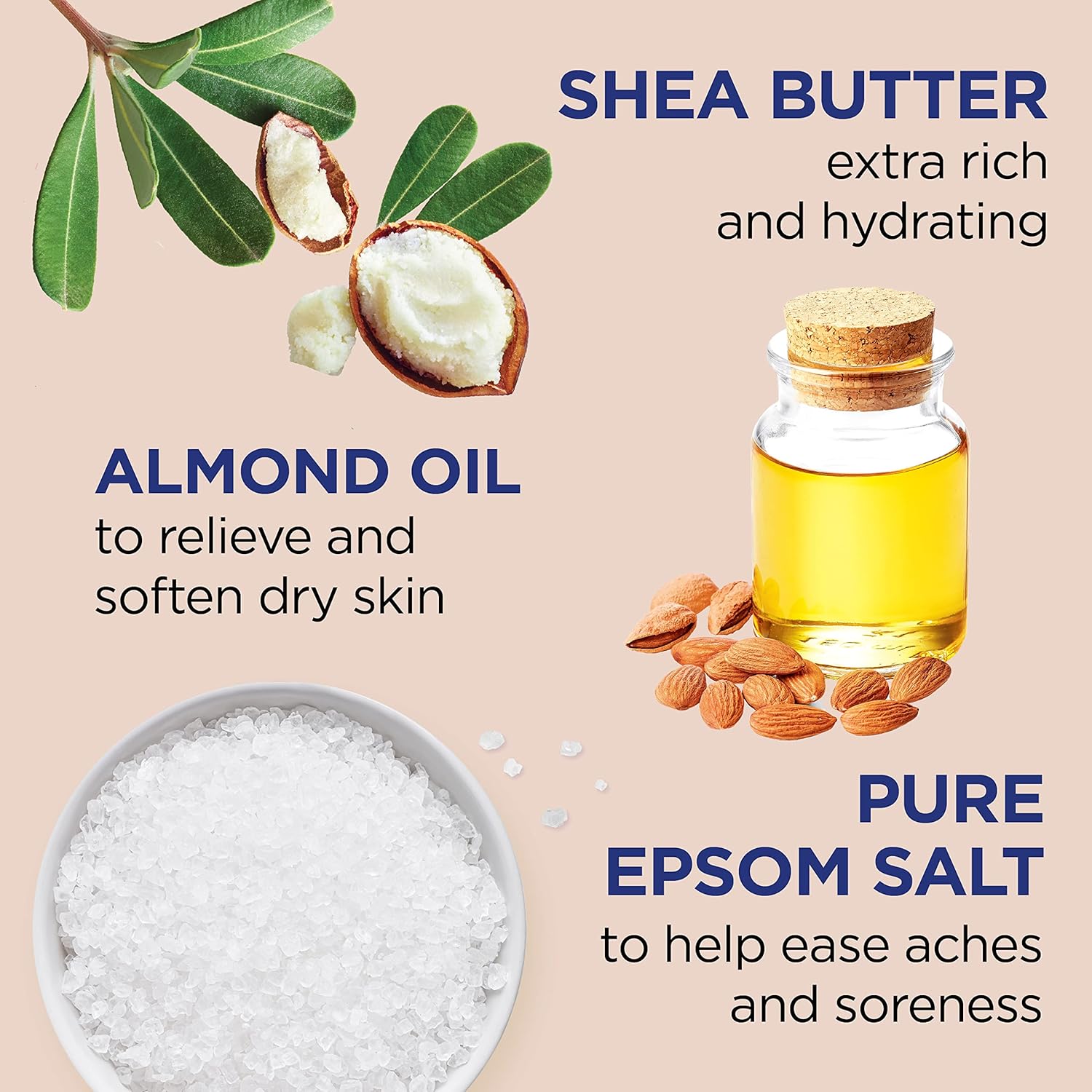 Dr Teal's Epsom Salt Magnesium Soak, Soften & Moisturize with Shea Butter & Almond Oil, 3 lbs - Image 4