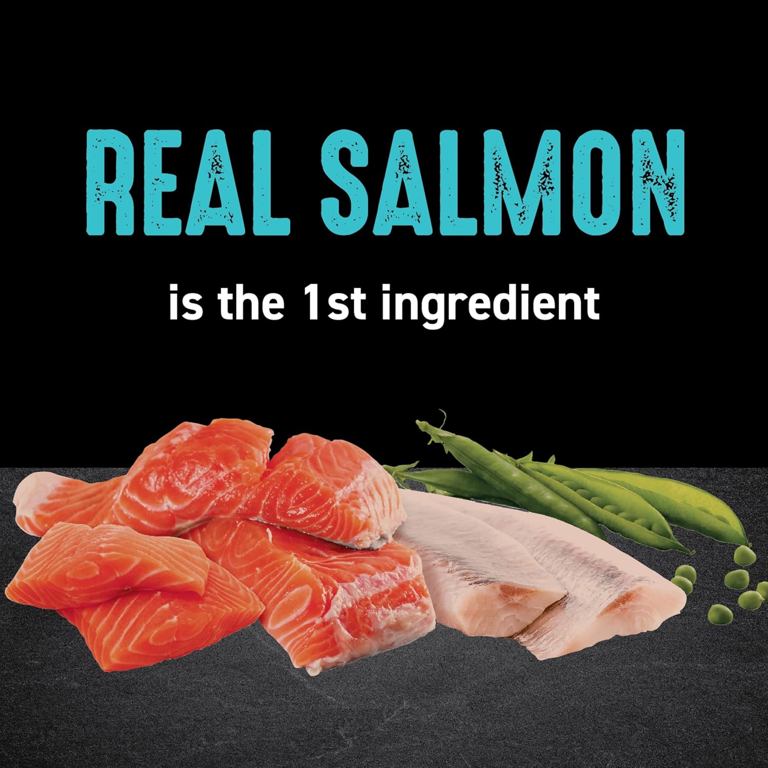 CRAVE Grain Free Adult High Protein Natural Dry Cat Food with Protein from Salmon & Ocean Fish, 2 lb. Bag - Image 3