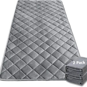 Guinea Pig Fleece Bedding, 18X24in 4Pack, Easy Clean & Super Absorbent & Odor Control & Waterproof Reusable Guinea Pig Cage Liner for Guinea Pig, Dog, Small Animal, Rabbit, Bunny, Chinchilla
