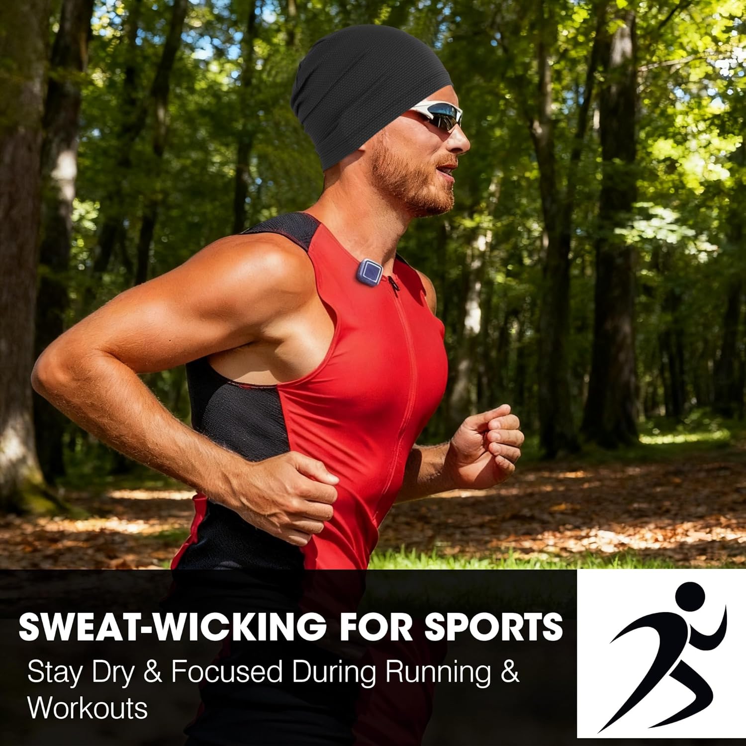 WTACTFUL 3-Pack Cooling Skull Caps for Men & Women - Breathable 3D Mesh Running Caps for Cycling, Gym & Summer & Winter - Image 6