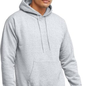 Hanes Men’s EcoSmart Hoodie, Midweight Fleece, Pullover Hooded Sweatshirt