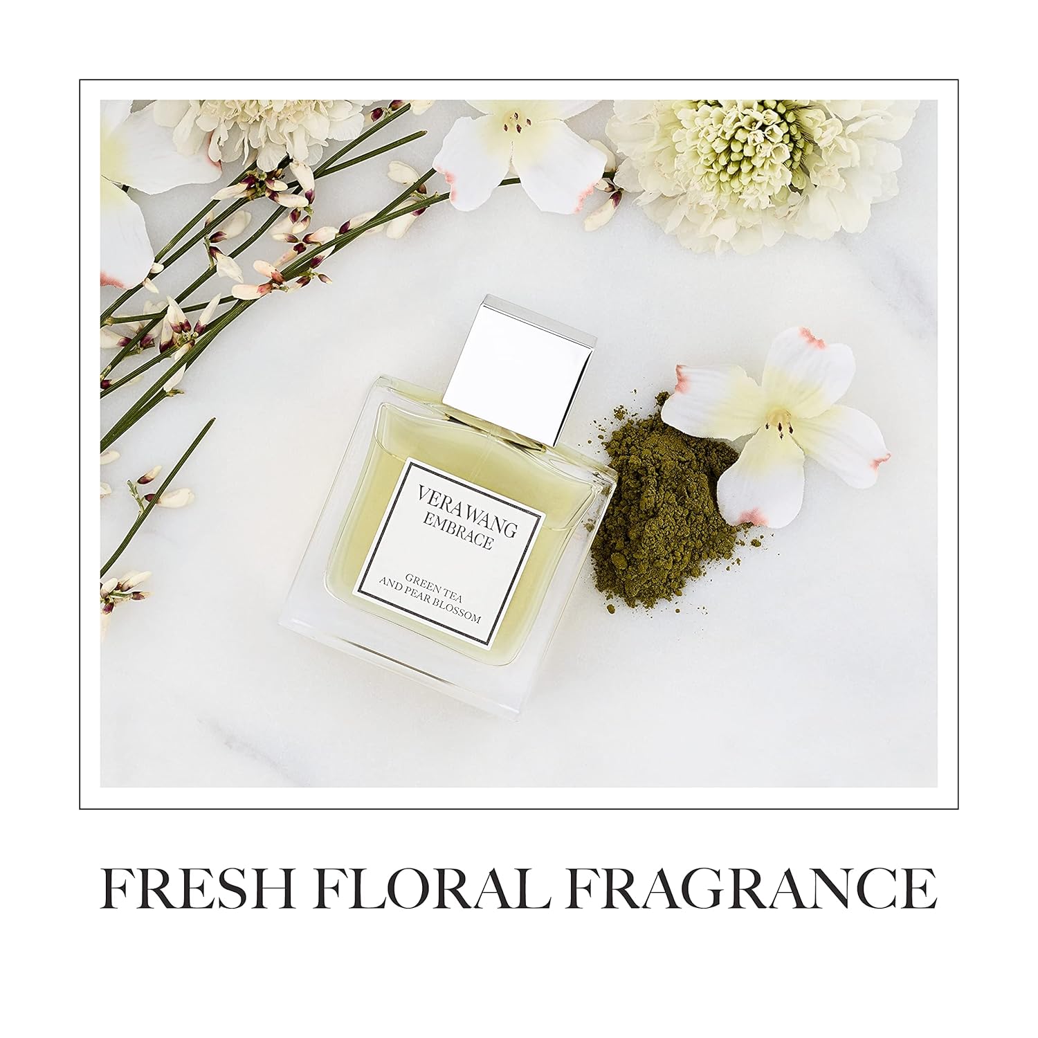 Vera Wang Embrace Eau de Toilette Spray for Women, Green Tea & Pear Blossom, 1 Fl Oz - Image 3