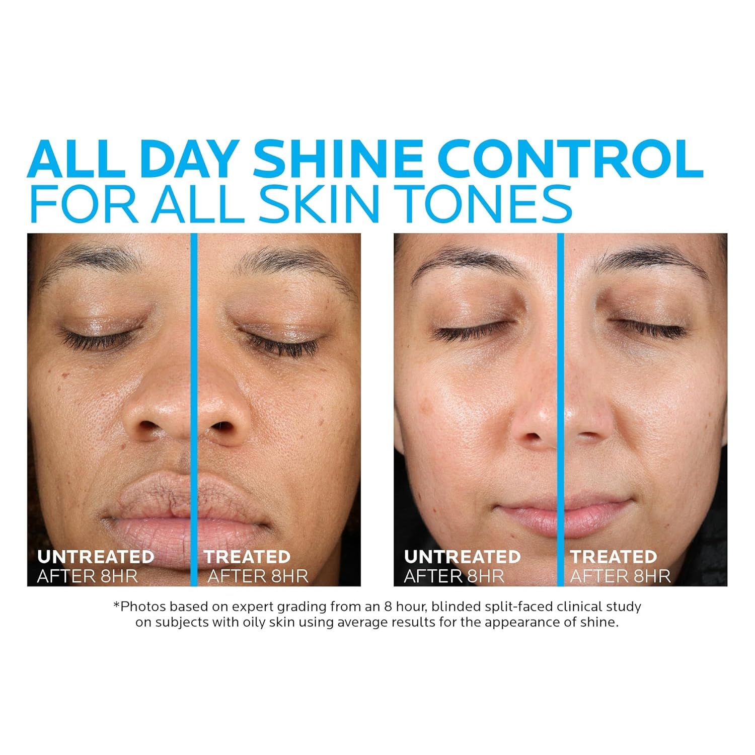 La Roche-Posay Toleriane Double Repair Matte Face Moisturizer, Daily Moisturizer For Oily Skin With Ceramide And Niacinamide For All Skin Tones, Oil Free, Non-Comedogenic, Available with SPF 30 - Image 2
