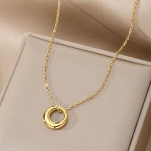 Minimalist Women’s Necklace Stainless Steel Necklace
