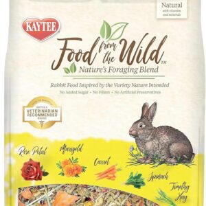 Kaytee Food from The Wild Natural Pet Rabbit Food, 4 Pound