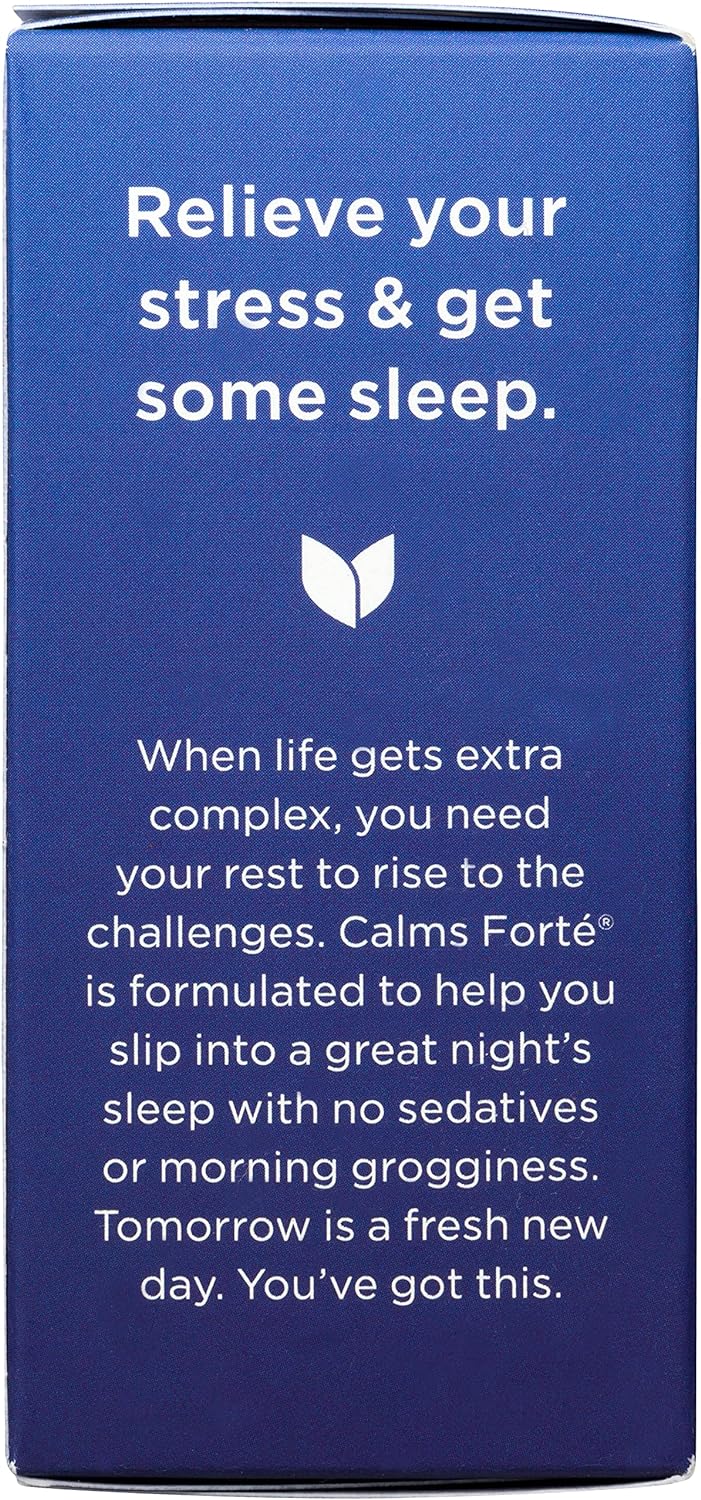 Hyland's Calms Forte Tablets, Natural Relief of Nervous Tension and Occasional Sleeplessness, 100 Count - Image 6